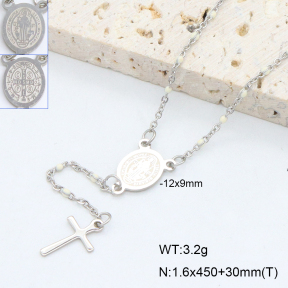 2N3003018bbov-452  Stainless Steel Necklace