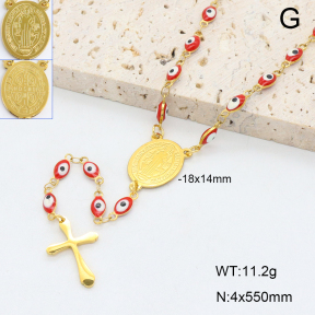 2N3003019vhov-452  Stainless Steel Necklace