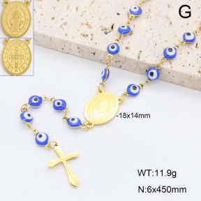 2N3003021vhov-452  Stainless Steel Necklace