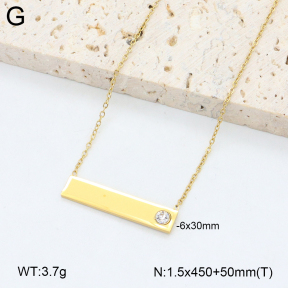 2N4004890aakl-452  Stainless Steel Necklace