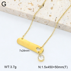 2N4004892ablb-452  Stainless Steel Necklace
