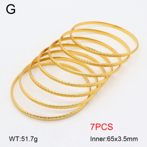 2BA202307vhkb-472  Stainless Steel Bangle