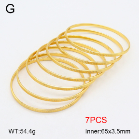 2BA202308vhkb-472  Stainless Steel Bangle