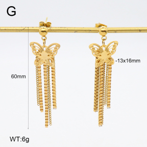 2E2006428vbnb-350  Stainless Steel Earrings