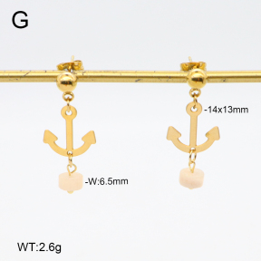 2E4004667vbll-350  Stainless Steel Earrings