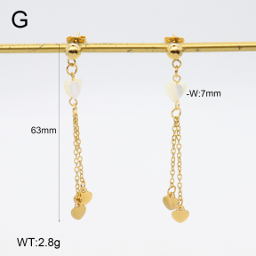 2E4004678bbov-350  Stainless Steel Earrings