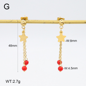 2E4004695vbmb-350  Stainless Steel Earrings