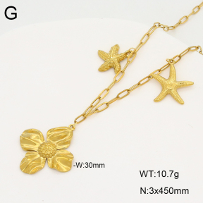 2N2007121bbov-704  Stainless Steel Necklace