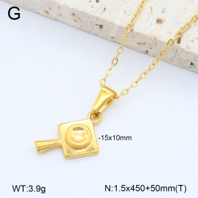 2N2007316bbov-769  Stainless Steel Necklace