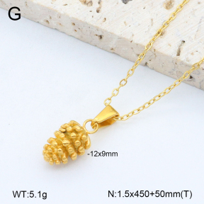 2N2007318bbov-769  Stainless Steel Necklace