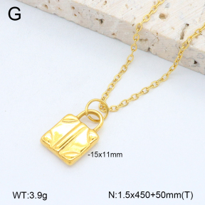 2N2007320bbov-769  Stainless Steel Necklace