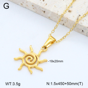 2N2007325bbov-769  Stainless Steel Necklace