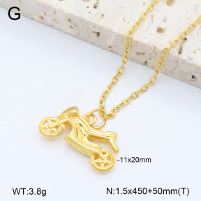 2N2007333bbov-769  Stainless Steel Necklace