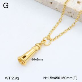 2N2007335bbov-769  Stainless Steel Necklace