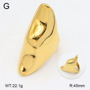 2R2002104bbov-334  7-9#  Stainless Steel Ring