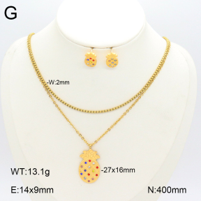 2S0012312bbov-704  Stainless Steel Set