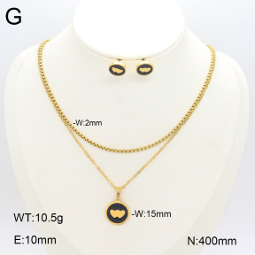 2S0012324bbov-704  Stainless Steel Set