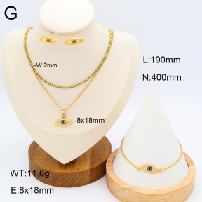 2S0012355bhbl-704  Stainless Steel Set