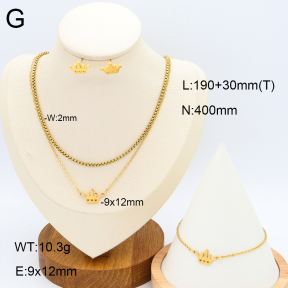 2S0012359bhbl-704  Stainless Steel Set