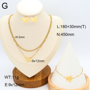 2S0012366bhbl-704  Stainless Steel Set