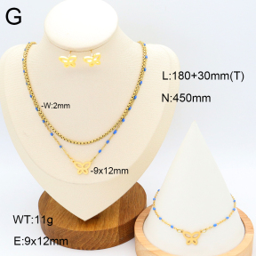 2S0012367bhbl-704  Stainless Steel Set