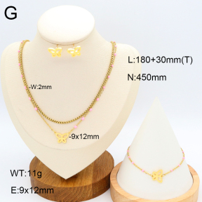 2S0012368bhbl-704  Stainless Steel Set