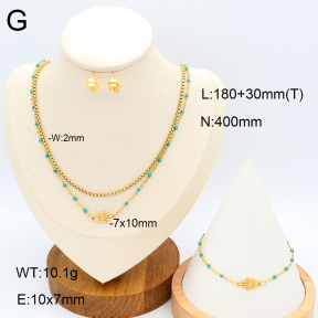 2S0012369bhbl-704  Stainless Steel Set