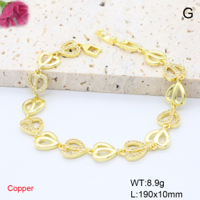 F6B406893bhva-L017  Fashion Copper Bracelet