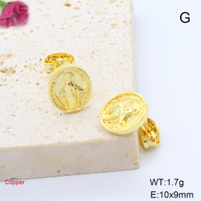 F6E200808avja-L017  Fashion Copper Earrings