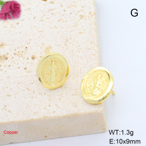 F6E200812avja-L017  Fashion Copper Earrings