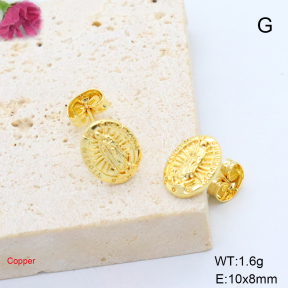 F6E200813avja-L017  Fashion Copper Earrings