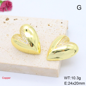 F6E405759ablb-L017  Fashion Copper Earrings