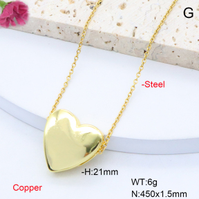 F6N201059vail-L017  Fashion Copper Necklace