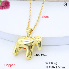 F6N201062vaia-L017  Fashion Copper Necklace