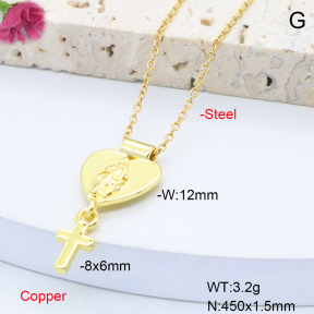 F6N201065vail-L017  Fashion Copper Necklace