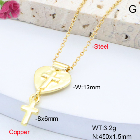 F6N201066vail-L017  Fashion Copper Necklace