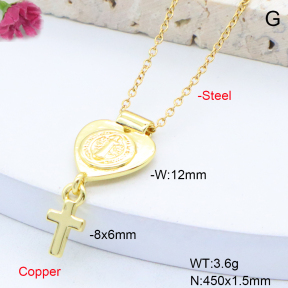 F6N201071vail-L017  Fashion Copper Necklace