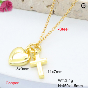 F6N201072vail-L017  Fashion Copper Necklace