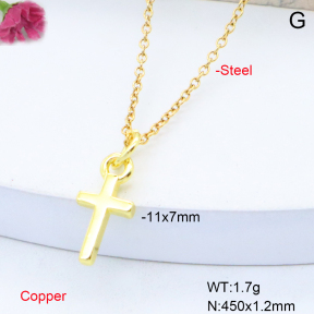 F6N201074aahl-L017  Fashion Copper Necklace