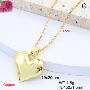 F6N201078vaia-L017  Fashion Copper Necklace