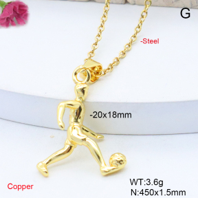 F6N201080vaia-L017  Fashion Copper Necklace