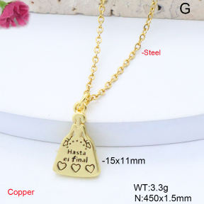 F6N201084vaia-L017  Fashion Copper Necklace