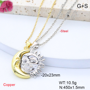 F6N201085aakl-L017  Fashion Copper Necklace