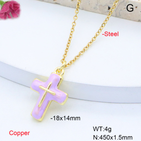 F6N301733vaia-L017  Fashion Copper Necklace