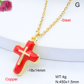 F6N301734vaia-L017  Fashion Copper Necklace