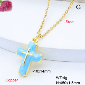 F6N301736vaia-L017  Fashion Copper Necklace