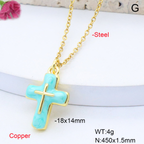 F6N301738vaia-L017  Fashion Copper Necklace