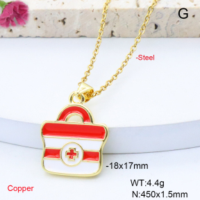 F6N301747vaia-L017  Fashion Copper Necklace