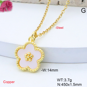 F6N301753avja-L017  Fashion Copper Necklace