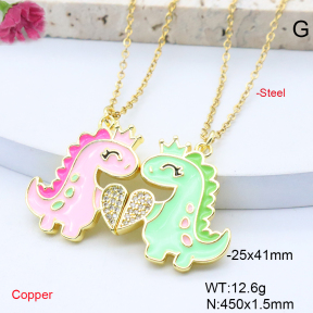 F6N301765ablb-L017  Fashion Copper Necklace